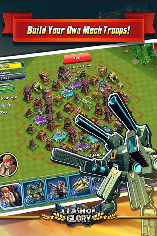 Clash of Glory – MECH War Game screenshot 3