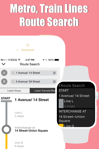 New York City travel guide with offline map and NYC mta subway transit by BeetleTrip screenshot 3