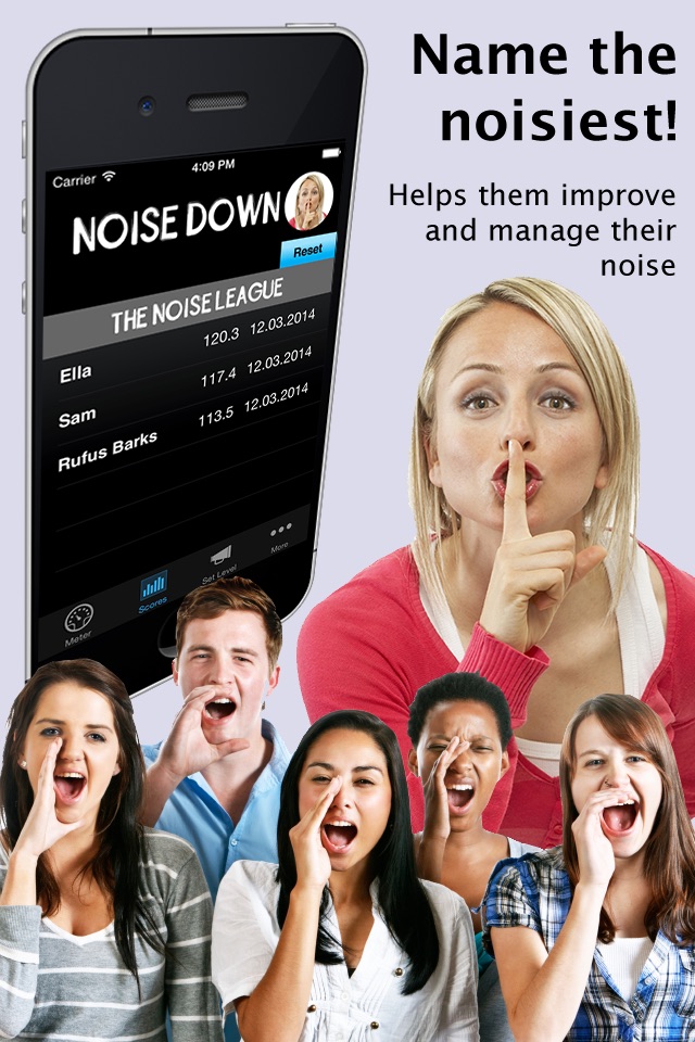 Noise Down - sound manager alarm app screenshot 3