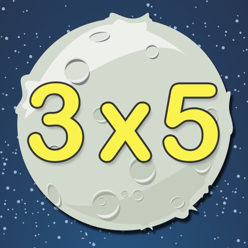 Multiplications Asteroids HD - “Math in Space” Learning Series Icon