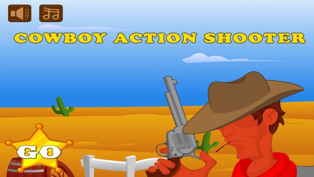 Cow Boy Action Shooter - Fun shooting Game(圖1)-速報App