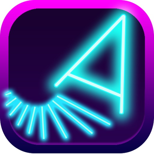 Glow Asteroids Shooter iOS App