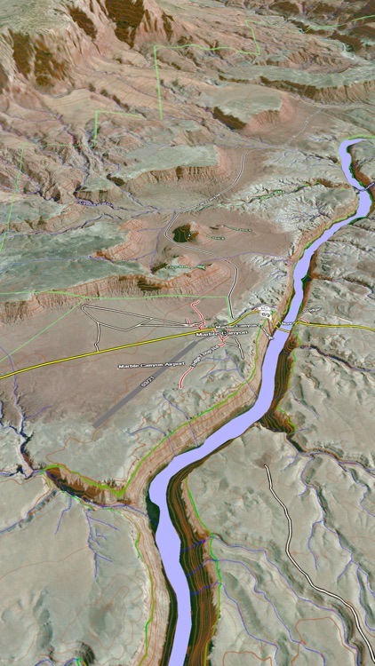 Scenic Map Grand Canyon screenshot-4