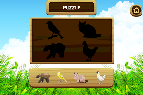 Animal Vocabulary Words English Language Learning Game for Kids screenshot 4