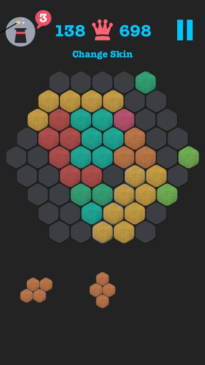 10/10 Hex Fit - Block Puzzle Hexagon Brick Mania screenshot-3