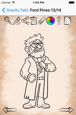 Drawing Ideas For Gravity Falls Characters screenshot 4
