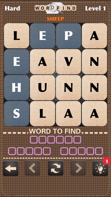 Word Find - Guess The Cross Words Brain Training