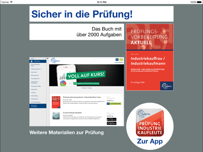 Prüfung Industriekaufleute