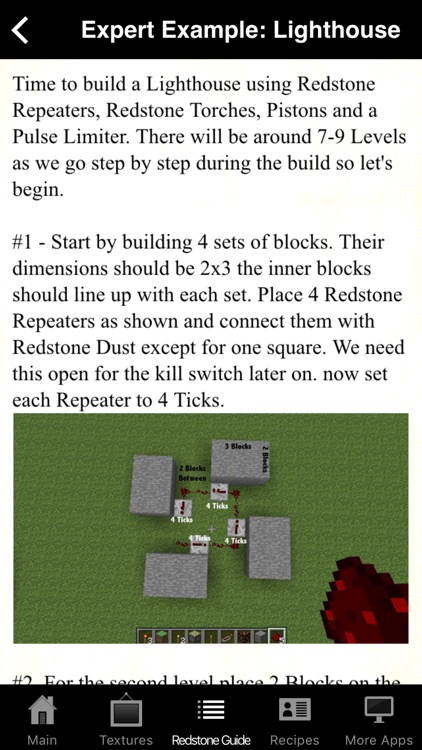 Textures & Redstone for Minecraft - Texture Packs and Redstone Guide