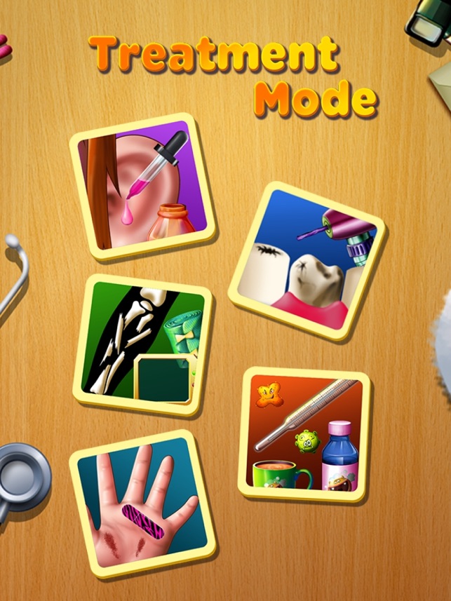 Peli lääkäri lapsille Paras ! ilmaiseksi App Storessa