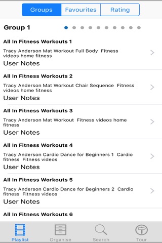 All In Fitness Workouts screenshot 2