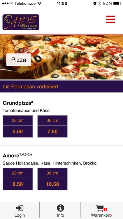 Atos Pizza & Mehr