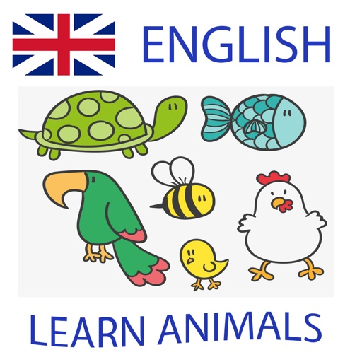Learn Animals in English Language iOS App