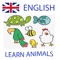 In this app, you will master over 80 common animal names in English language with the aid of high quality images, native speaker audio