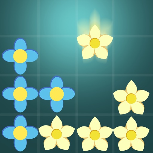 Perfect Fit Flower Fall - new skill test game icon