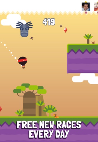 5 Weeks in a Balloon - Race Against Friends in a Multiplayer Sky Journey with a Classic Story! screenshot 3