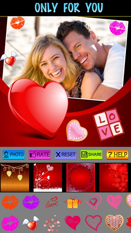 Love Frames and Photo Collage