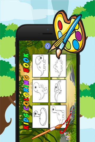 Dinosaur Coloring Book for Kid Games screenshot 3