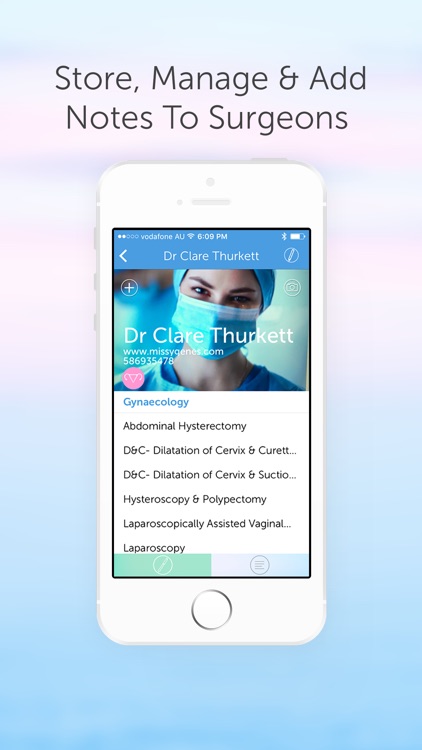 ScrubUp - Surgical preferences at your fingertips