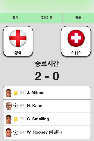 Euro Football Scores screenshot 2