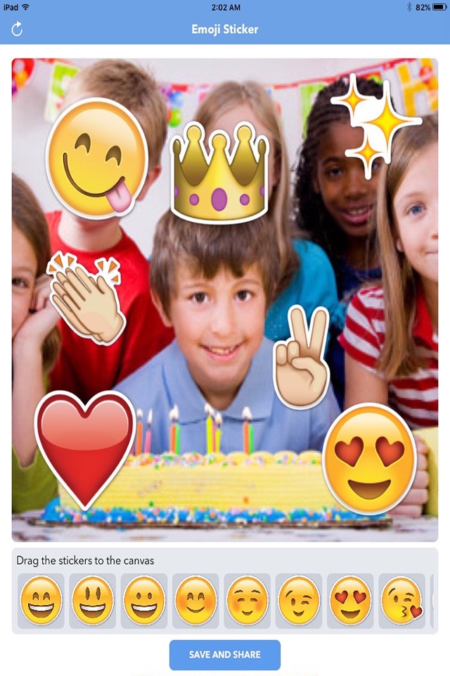 Simple Emoji Sticker - Best Photo Emoticon Maker with Picture Editor for Cute Camera Selfie screenshot 2