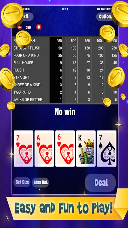 VIP Video Poker - Texas Holdem Casino Vegas Slot screenshot-4