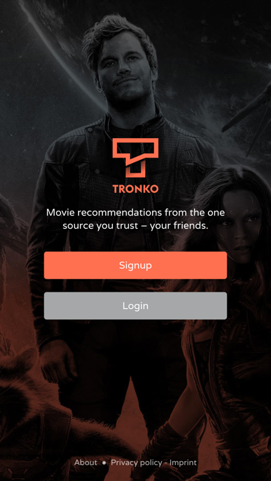 How to cancel & delete Tronko – Movie & TV show recommendations from your friends from iphone & ipad 1