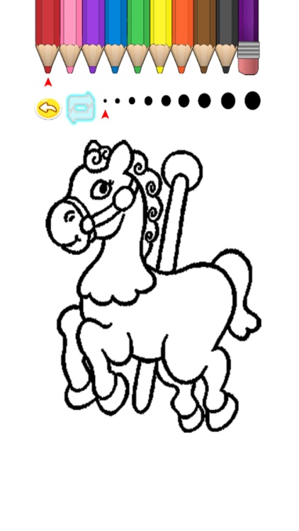 Kids Coloring Book - Cute Cartoon 6 screenshot-4