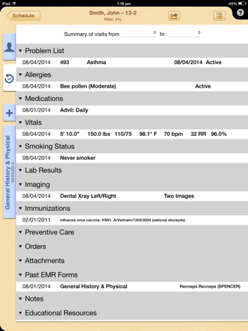 MacPractice iEHR 6.0 screenshot 3