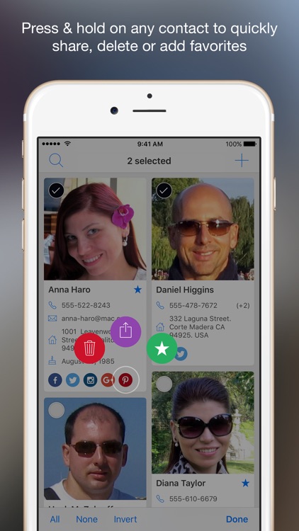 Contacts Board - Manage Your Contacts In Style