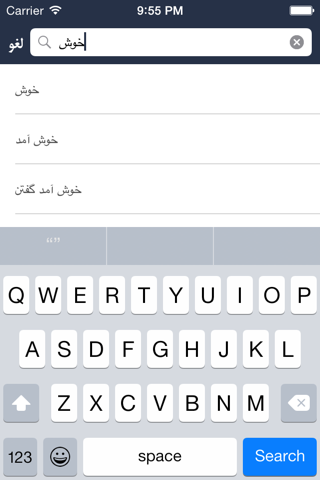 Hooshyar Spanish - Persian Dictionary - náhled
