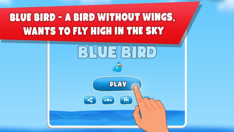 Blue Bird - Fly high in the sky screenshot-0