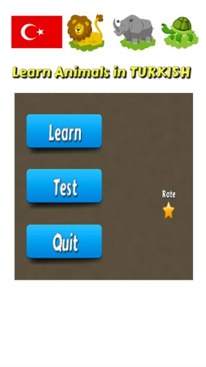 Learn Animals in Turkish Language(圖3)-速報App