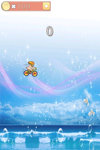 Bike Riding Dog - free run jump games for iPhone & iPad screenshot 2