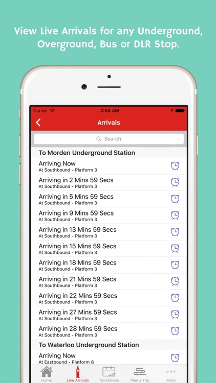 London Transport App