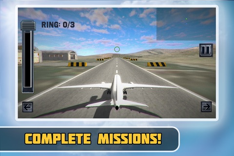 Airplane Flight: Pilot Sim 3D screenshot 2