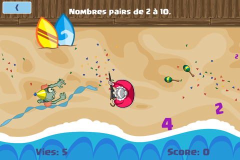 Numbers Zombie - Learn Numbers Game for kids screenshot 2