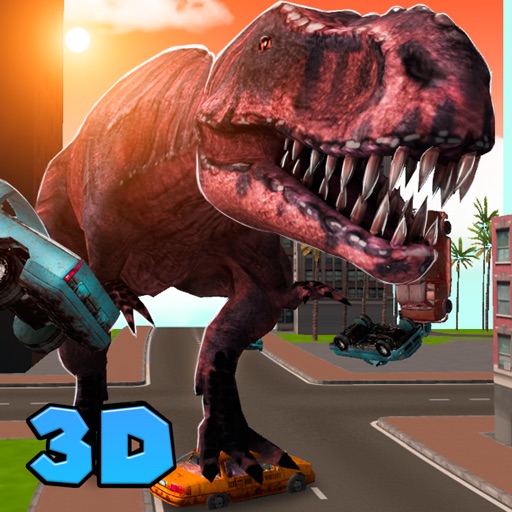Crazy Dino Survival Simulator 3D icon