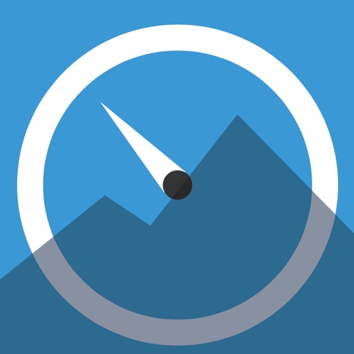 Aerostatik barometrischer Höhenmesser iOS App