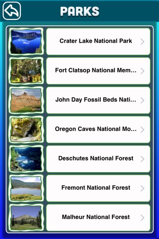Oregon National & State PArks screenshot 3