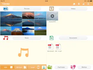 Captura de Pantalla 3 Toshiba Wireless HDD iphone