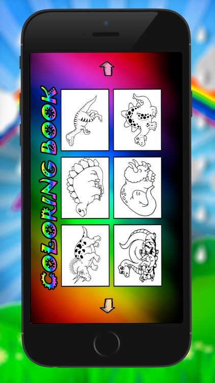 Dinosaur Coloring Book Dino drawing painting Game