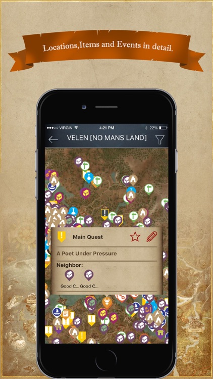 Map for The Witcher 3