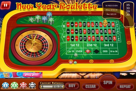 Grand Roulette New Year's Confetti in Vegas Casino - Bet, Spin & Win Free! screenshot 4