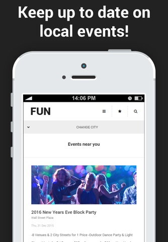 Fun Finder - Happy Hour Specials, Live Music, Events, Entertainment screenshot 3