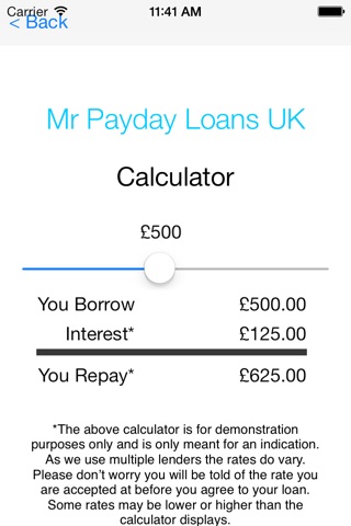 Mr Payday Loans UK screenshot 4