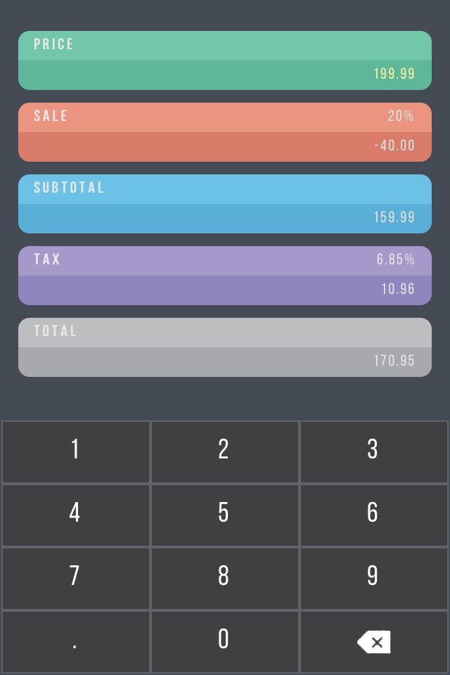 A Sales Tax Calculator screenshot 4