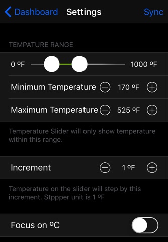 Temperature Converter for Baking - Designed for Apple Watch screenshot 2