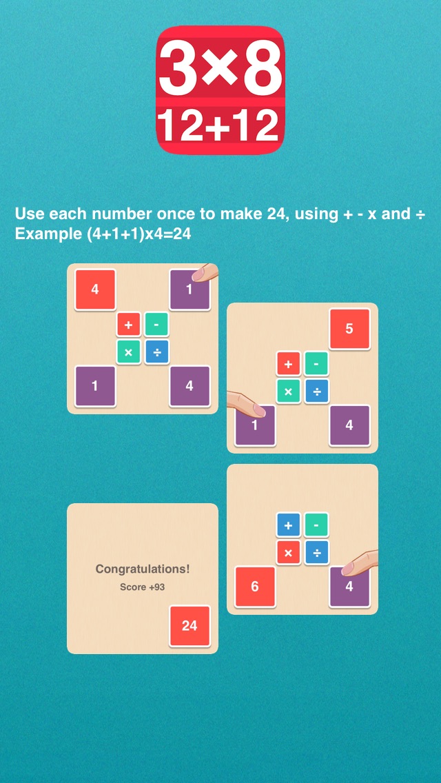 How to cancel & delete Addictive Brain Math Game - Add Sub Mul Div from iphone & ipad 3