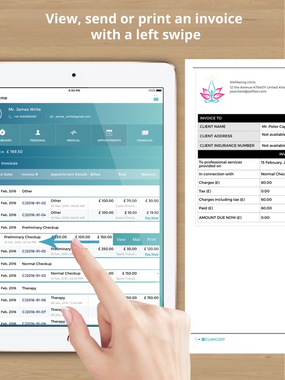 ClinicJot screenshot-4